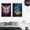 4 Pack Butterfly Diamond Art Kits for Adults 5D Diamond Art Kit for Beginners DIY Paint with Round Full Drill Gem Art Painting for Home Wall Decor Gifts (11.8x15.7inch)